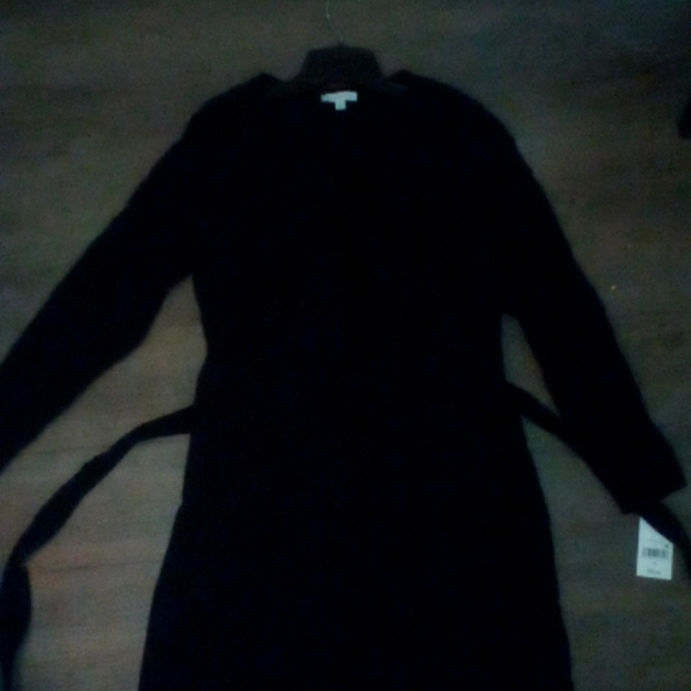Tie front jacket